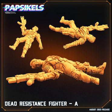 3D Printed Papsikels Xenowars Genesis Dead Resistance Fighter Set 28mm 32mm (Online Only)