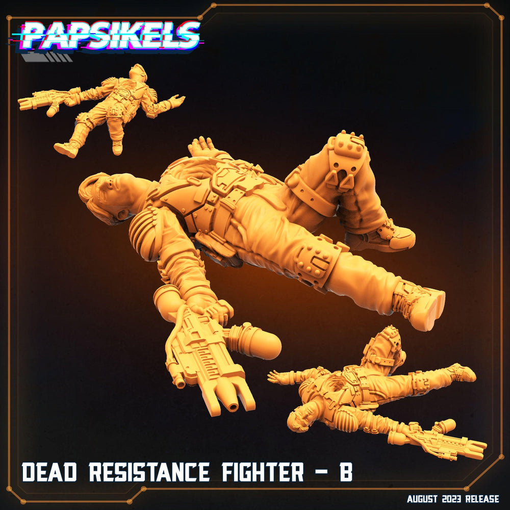 3D Printed Papsikels Xenowars Genesis Dead Resistance Fighter Set 28mm 32mm (Online Only)
