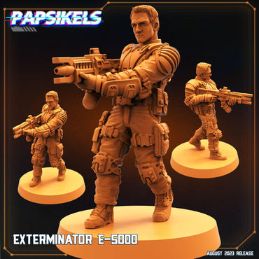 3D Printed Papsikels - Xenowars Genesis Exterminator E 5000 28mm 32mm (Online Only)