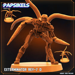 3D Printed Papsikels Xenowars Genesis Exterminator Ret 7 Set 28mm 32mm (Online Only)