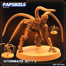 3D Printed Papsikels Xenowars Genesis Exterminator Ret 7 Set 28mm 32mm (Online Only)