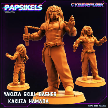 3D Printed Papsikels - Yakuza Skull Hunter Kakuza Hamada - 28mm 32mm (Online Only)