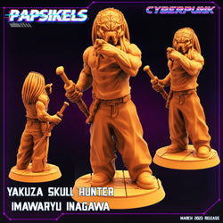 3D Printed Papsikels - Yakuza Skull Hunter Set March 2023 Cyberpunk - 28mm 32mm (Online Only)