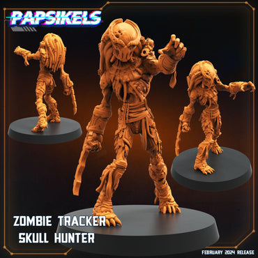 3D Printed Papsikels Zombie Tracker Skull Hunter 28mm 32mm (Online Only)
