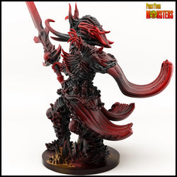 3D Printed Print your Monster Death Knight 28 32mm D&D (Online Only)