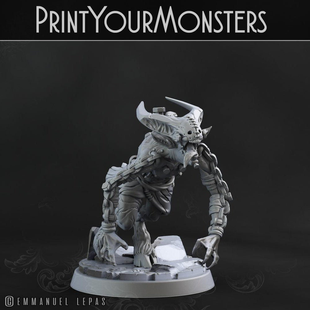 3D Printed Print your Monster Demons Set 28 32mm D&D (Online Only)