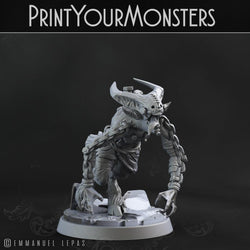 3D Printed Print your Monster Demons Set 28 32mm D&D (Online Only)