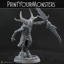 3D Printed Print your Monster Demons Set 28 32mm D&D (Online Only)