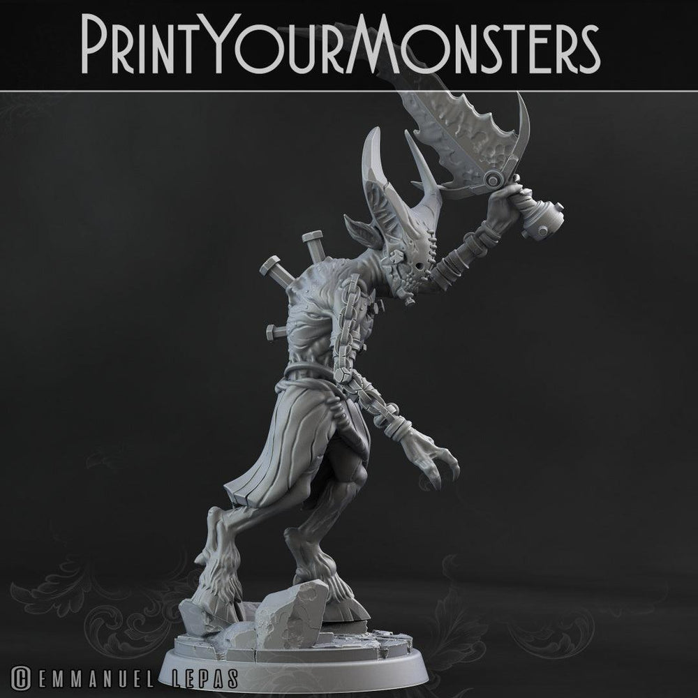 3D Printed Print your Monster Demons Set 28 32mm D&D (Online Only)