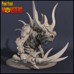 3D Printed Print your Monster Fishmen 28 32mm D&D (Online Only)