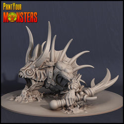3D Printed Print your Monster Fishmen 28 32mm D&D (Online Only)