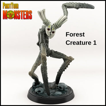 3D Printed Print your Monster Forest Creature Mask Set 28 32mm D&D (Online Only)