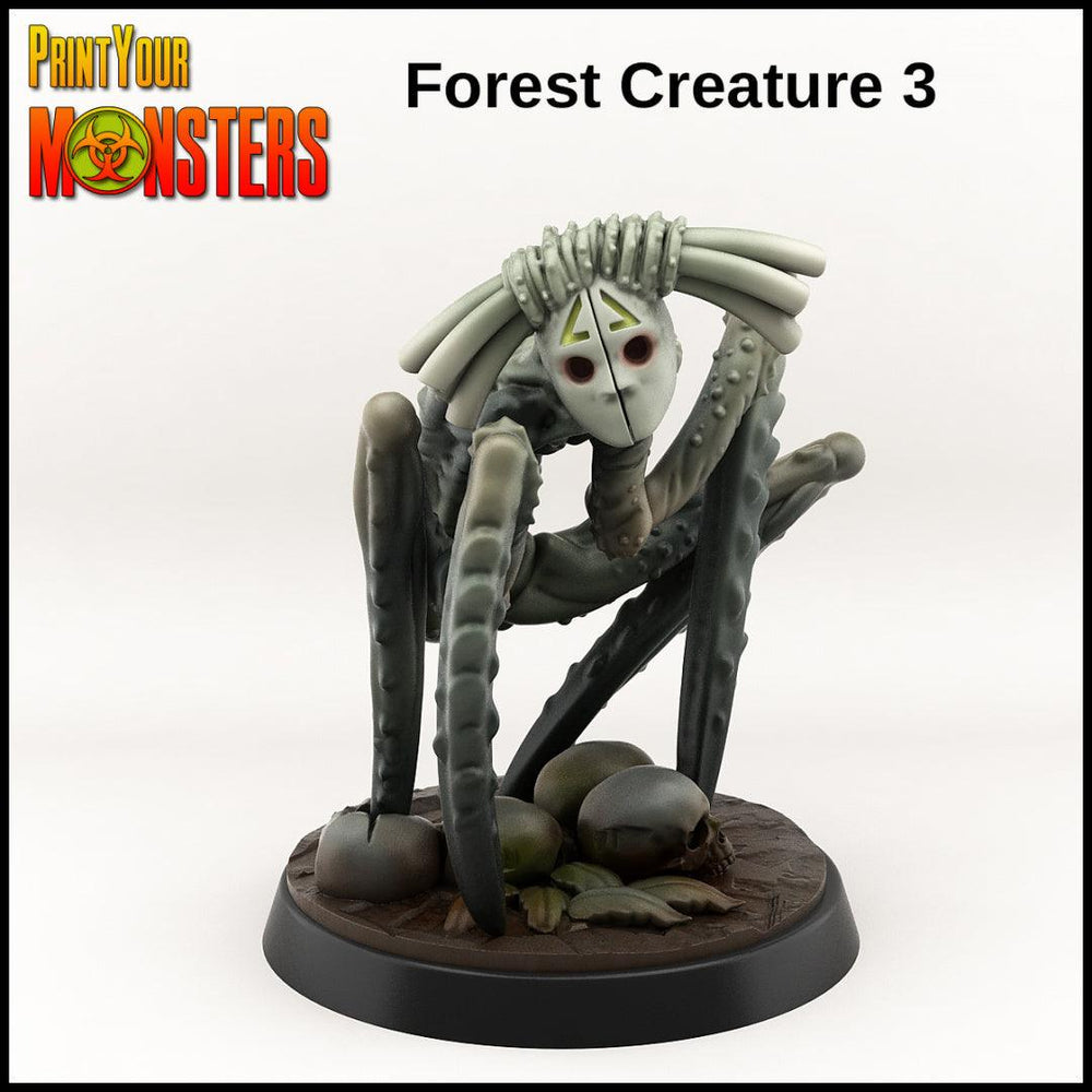 3D Printed Print your Monster Forest Creature Mask Set 28 32mm D&D (Online Only)