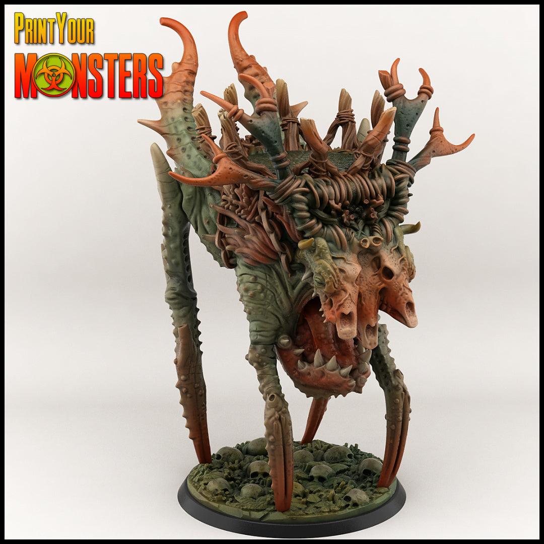 3D Printed Print your Monster Giant Mounted Forest Creature 28 32mm D&D (Online Only)