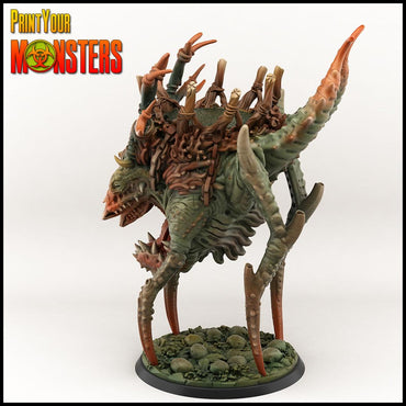 3D Printed Print your Monster Giant Mounted Forest Creature 28 32mm D&D (Online Only)