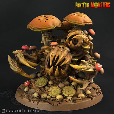 3D Printed Print Your Monster Giant Mushroom Monster The Lost Mushrooms 28mm - 32mm D&D Wargaming (Online Only)