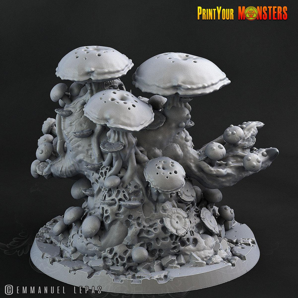 3D Printed Print Your Monster Giant Mushroom Monster The Lost Mushrooms 28mm - 32mm D&D Wargaming (Online Only)