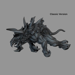 3D Printed Print your Monster Mounted Demon Creature 28 32mm D&D (Online Only)