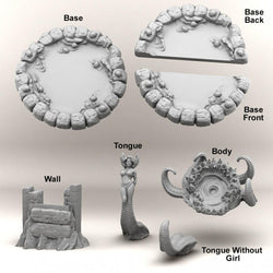 3D Printed Print your Monster Mutant Mimic 28 32mm D&D (Online Only)
