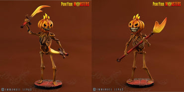3D Printed Print your Monster Pumpkin Soldiers Pumpkins From Hell 28 32mm D&D (Online Only)