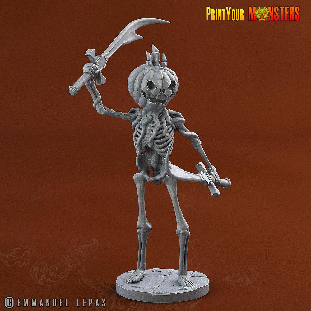 3D Printed Print your Monster Pumpkin Soldiers Pumpkins From Hell 28 32mm D&D (Online Only)