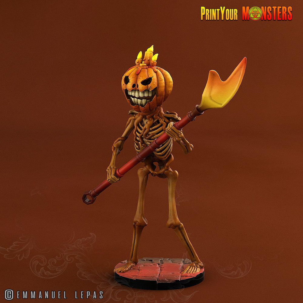 3D Printed Print your Monster Pumpkin Soldiers Pumpkins From Hell 28 32mm D&D (Online Only)