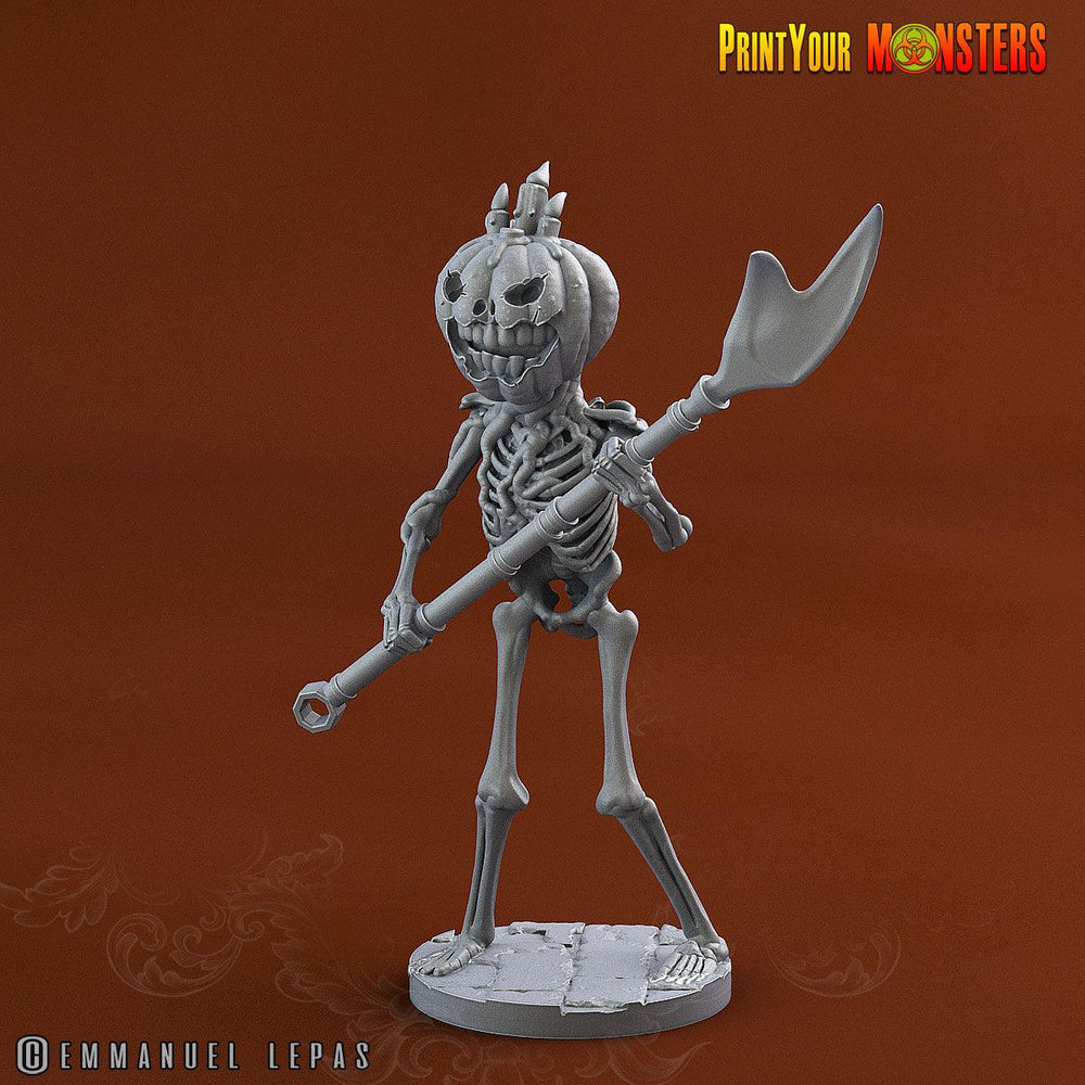 3D Printed Print your Monster Pumpkin Soldiers Pumpkins From Hell 28 32mm D&D (Online Only)