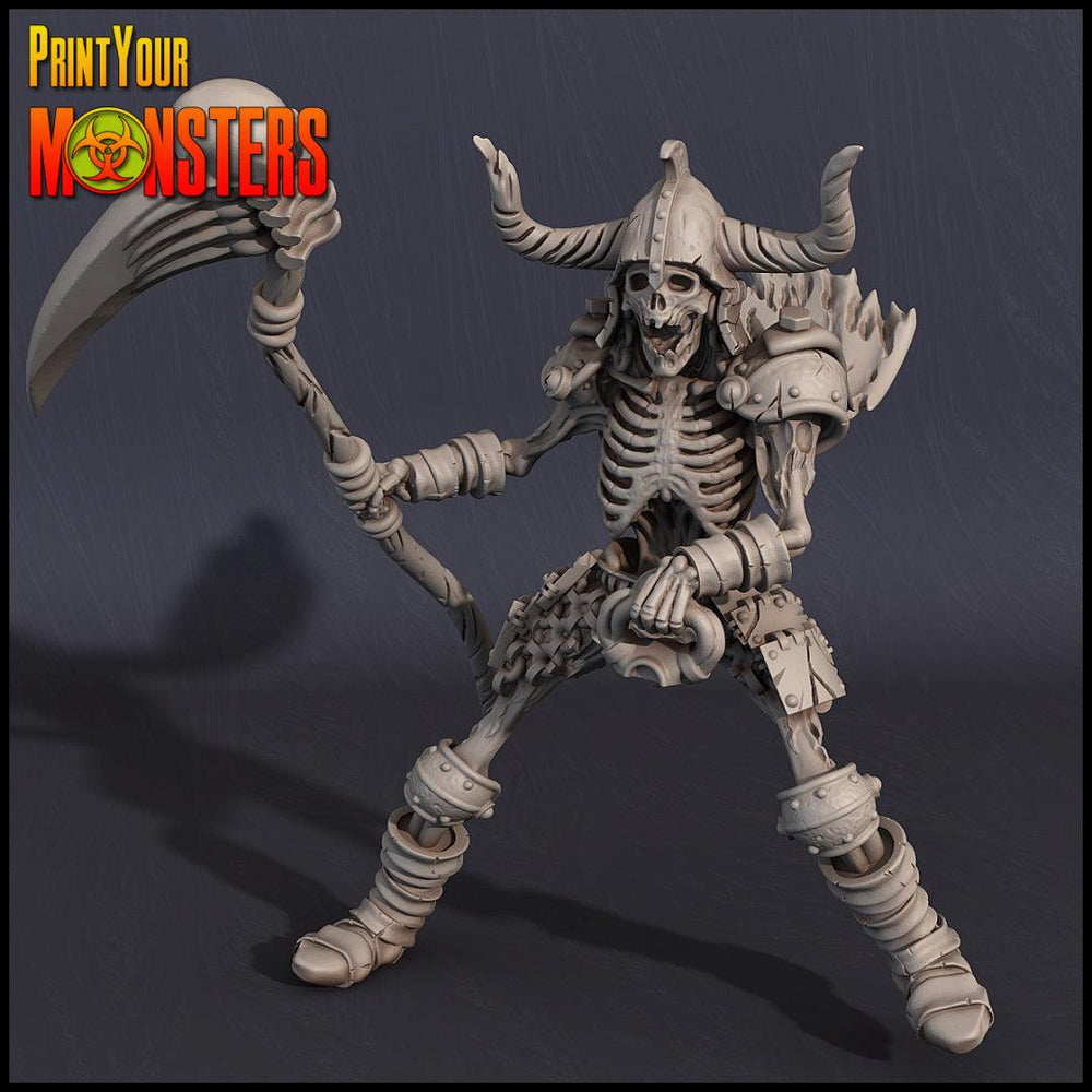3D Printed Print your Monster Skeletons Set 28 32mm D&D (Online Only)