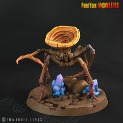 3D Printed Print Your Monster Spider Mushrooms The Lost Mushrooms 28mm - 32mm D&D Wargaming (Online Only)