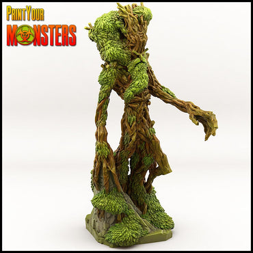 3D Printed Print your Monster Treant 28 32mm D&D (Online Only)
