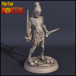 3D Printed Print your Monster Zombie Set 28 32mm D&D (Online Only)