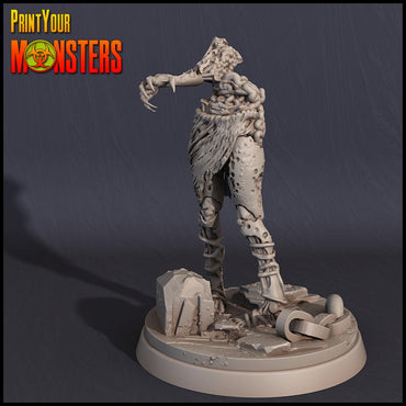 3D Printed Print your Monster Zombie Set 28 32mm D&D (Online Only)