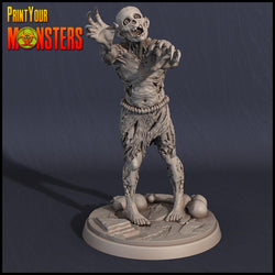 3D Printed Print your Monster Zombie Set 28 32mm D&D (Online Only)