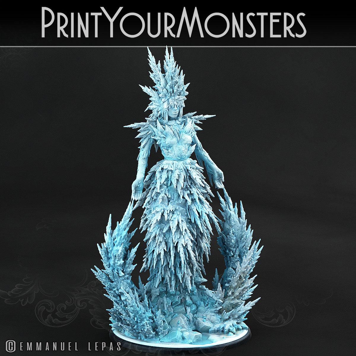 3D Printed Print Your Monsters Azuragel The Wrath of Gloomrime Monsters Part II Set 28mm - 32mm D&D Wargaming (Online Only)