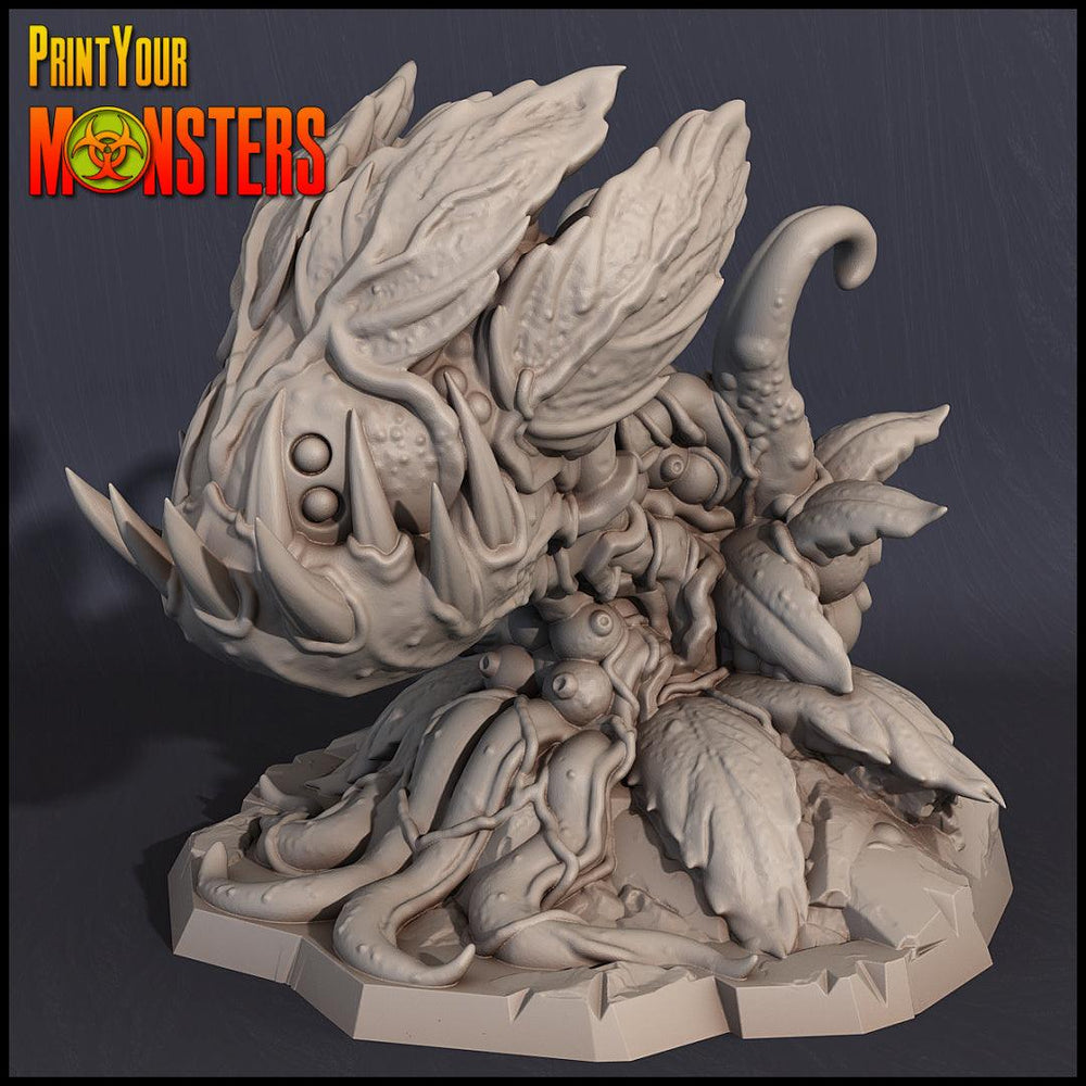 3D Printed Print Your Monsters Baby Carnivorous Plant 2 Set 28mm - 32mm D&D Wargaming (Online Only)