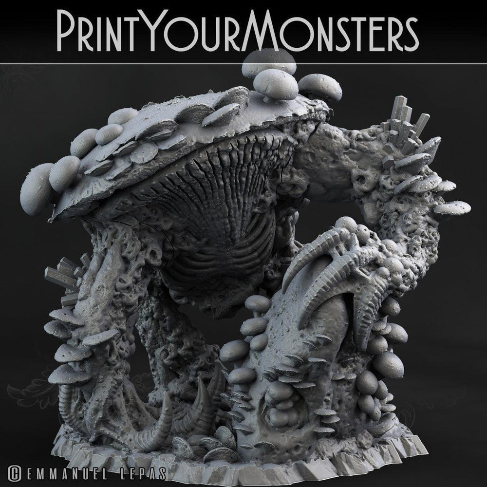 3D Printed Print Your Monsters Behemoth Grotto Fungi Nightmare Grotto Fungi 28mm - 32mm D&D Wargaming (Online Only)