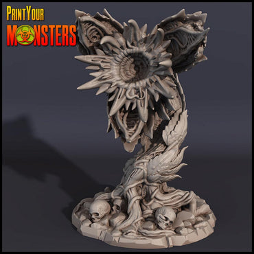 3D Printed Print Your Monsters Big Plant 1 Carnivorous Plants Set 28mm - 32mm D&D Wargaming (Online Only)