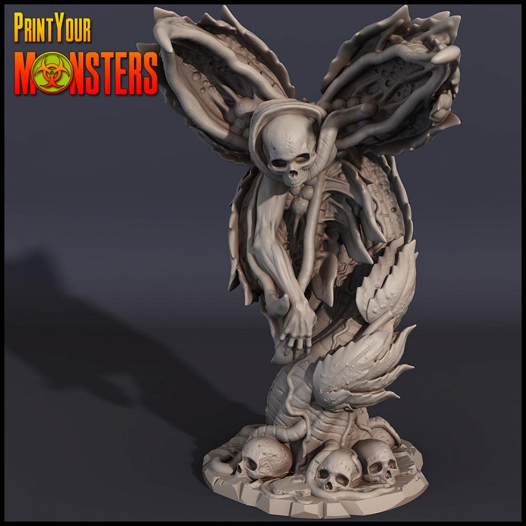 3D Printed Print Your Monsters Big Plant 2 Carnivorous Plants Set 28mm - 32mm D&D Wargaming (Online Only)