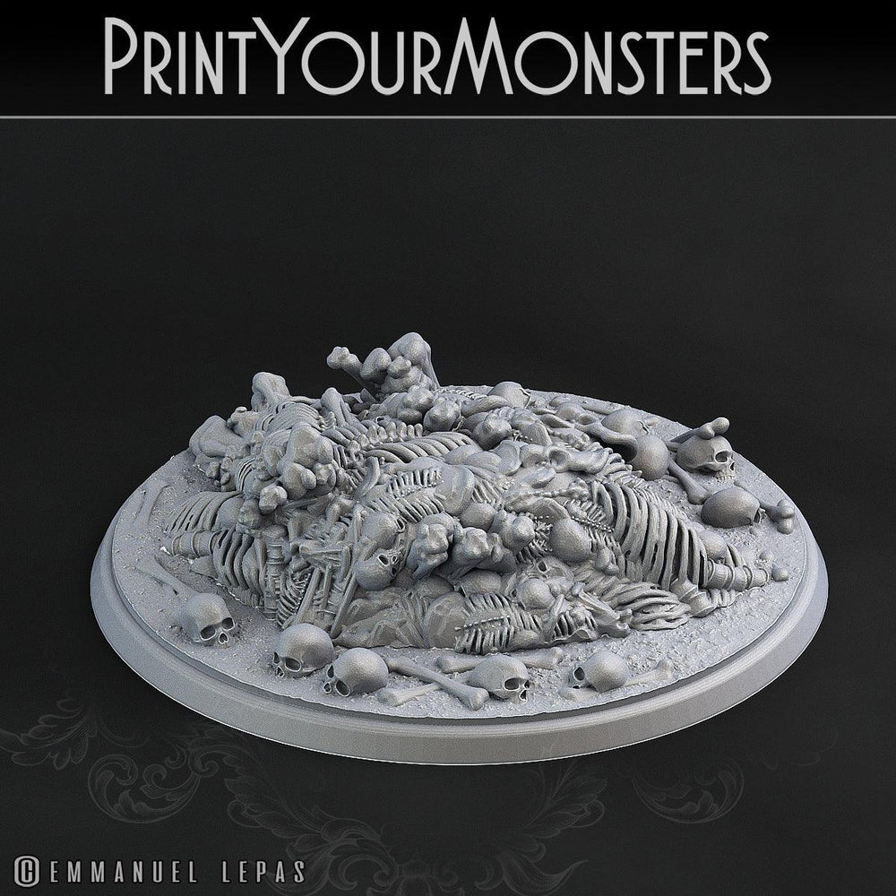 3D Printed Print Your Monsters Bones Golems - Total Golems 28mm - 32mm D&D Wargaming (Online Only)