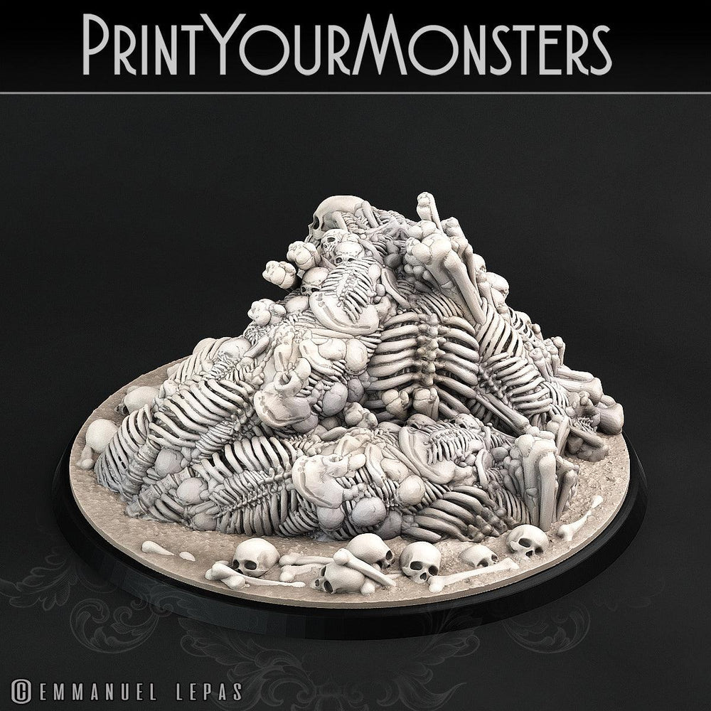 3D Printed Print Your Monsters Bones Golems - Total Golems 28mm - 32mm D&D Wargaming (Online Only)