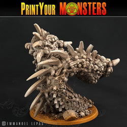 3D Printed Print Your Monsters Bones Worms Land of Bones Set 28mm - 32mm D&D Wargaming (Online Only)