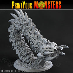 3D Printed Print Your Monsters Bones Worms Land of Bones Set 28mm - 32mm D&D Wargaming (Online Only)