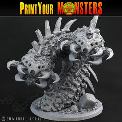 3D Printed Print Your Monsters Bones Worms Land of Bones Set 28mm - 32mm D&D Wargaming (Online Only)