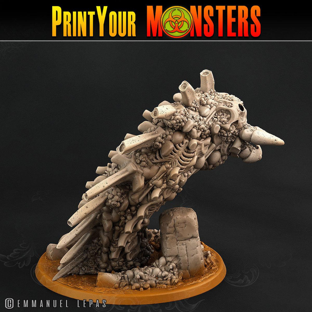 3D Printed Print Your Monsters Bones Worms Land of Bones Set 28mm - 32mm D&D Wargaming (Online Only)