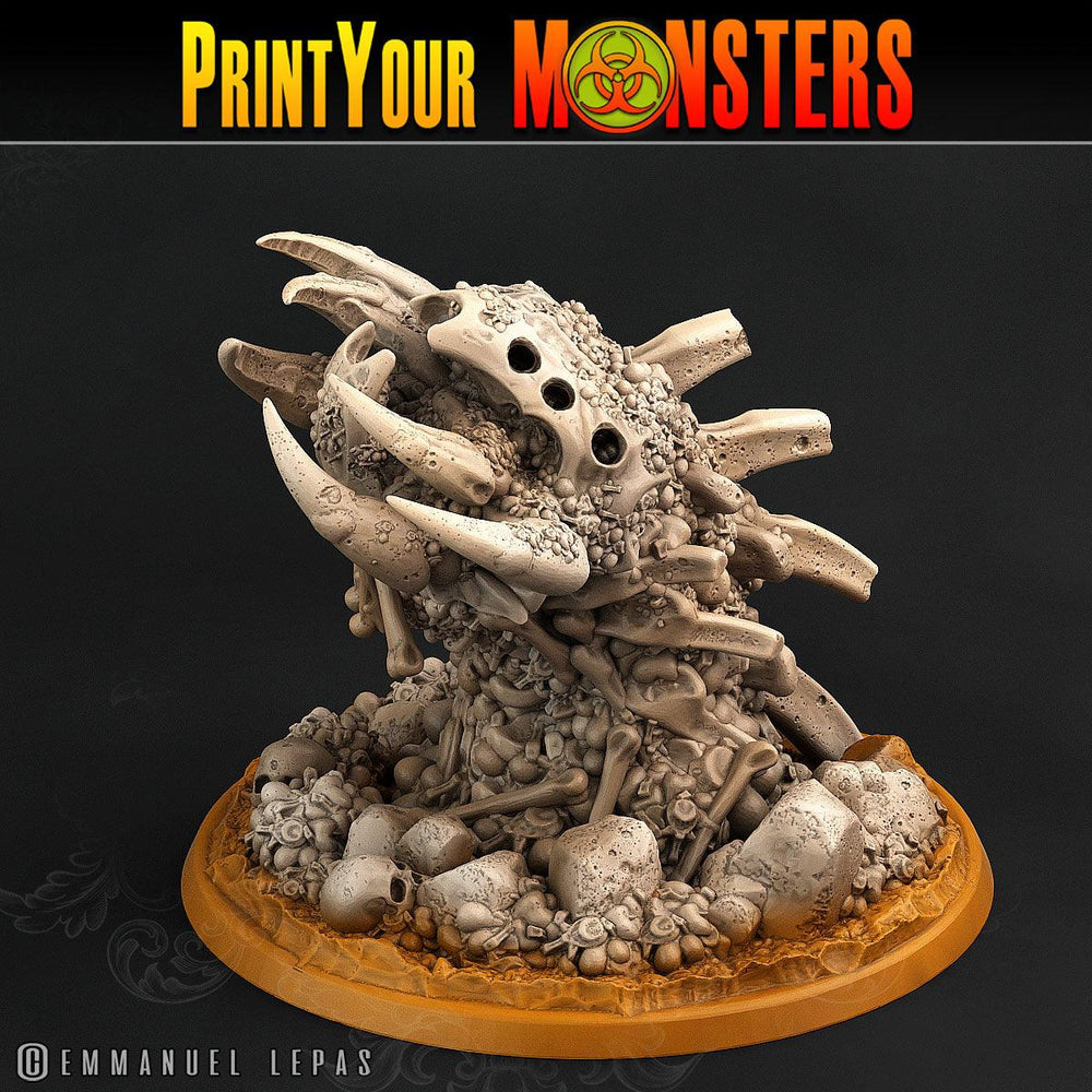 3D Printed Print Your Monsters Bones Worms Land of Bones Set 28mm - 32mm D&D Wargaming (Online Only)