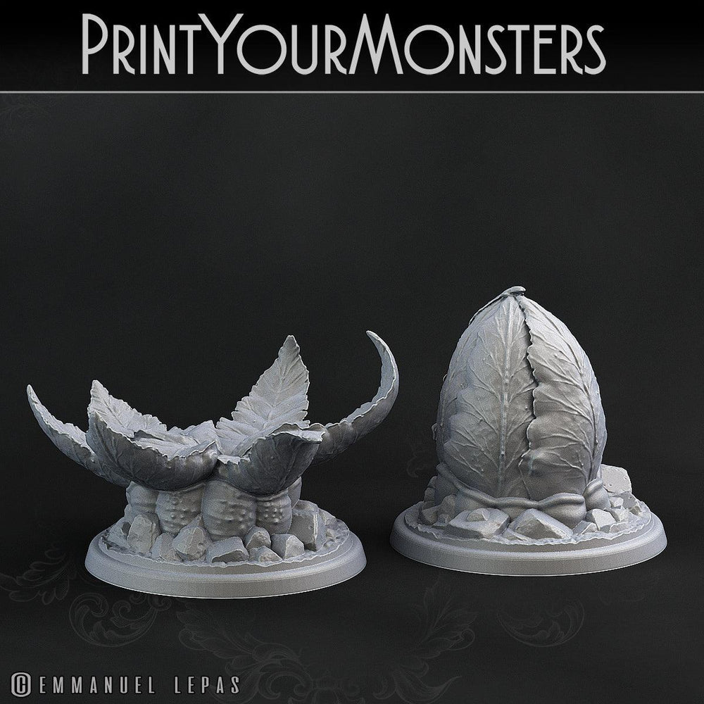 3D Printed Print Your Monsters Burrowed Leaftongue Tarantulas Carniflora Jungle Predators28mm - 32mm D&D Wargaming (Online Only)