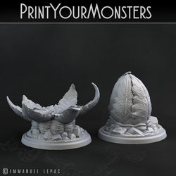 3D Printed Print Your Monsters Burrowed Leaftongue Tarantulas Carniflora Jungle Predators28mm - 32mm D&D Wargaming (Online Only)