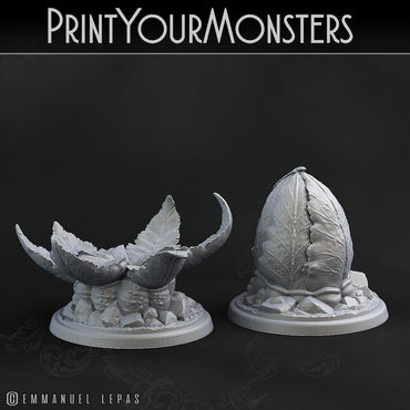 3D Printed Print Your Monsters Burrowed Leaftongue Tarantulas Carniflora Jungle Predators28mm - 32mm D&D Wargaming (Online Only)