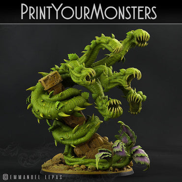 3D Printed Print Your Monsters  Carniflora Jungle Predators Set 28mm - 32mm D&D Wargaming (Online Only)