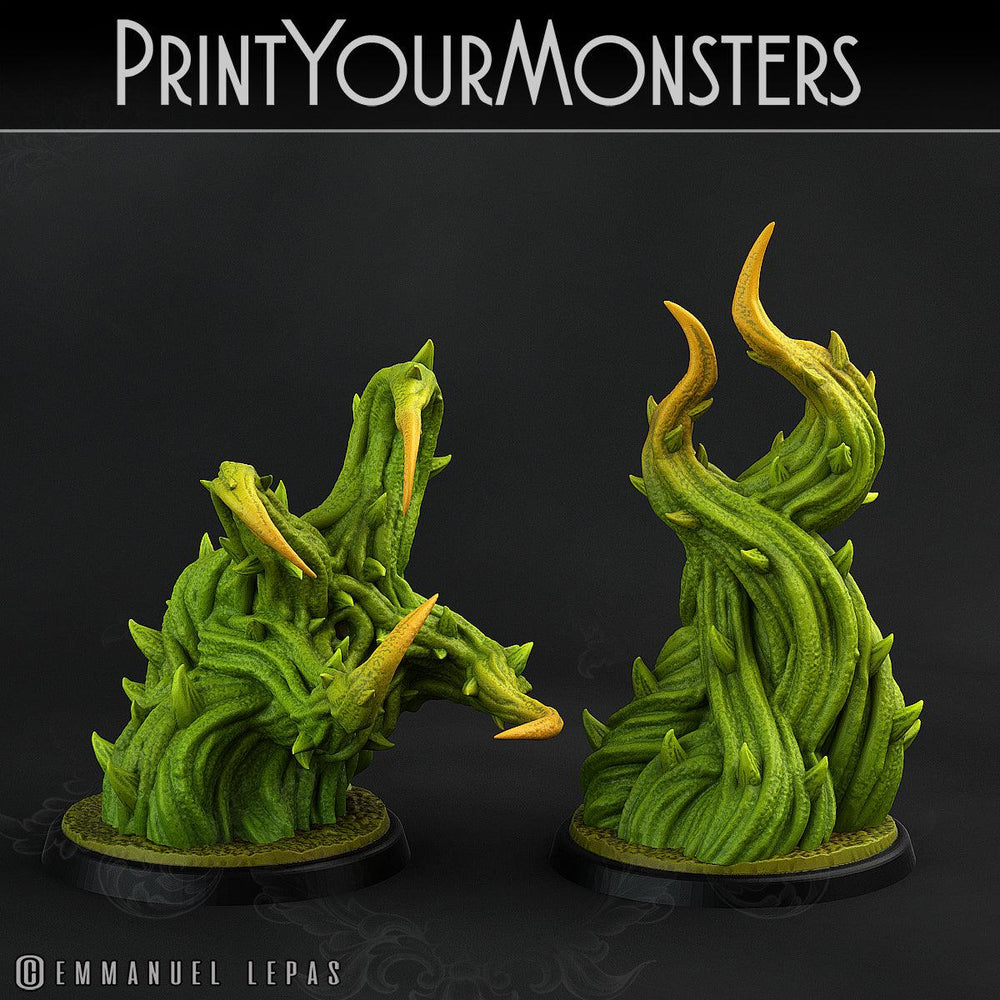 3D Printed Print Your Monsters  Carniflora Jungle Predators Set 28mm - 32mm D&D Wargaming (Online Only)
